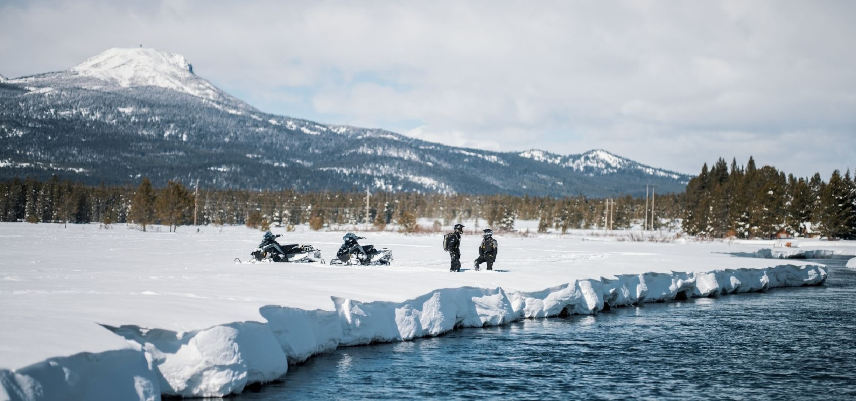 Idaho snowmobilers