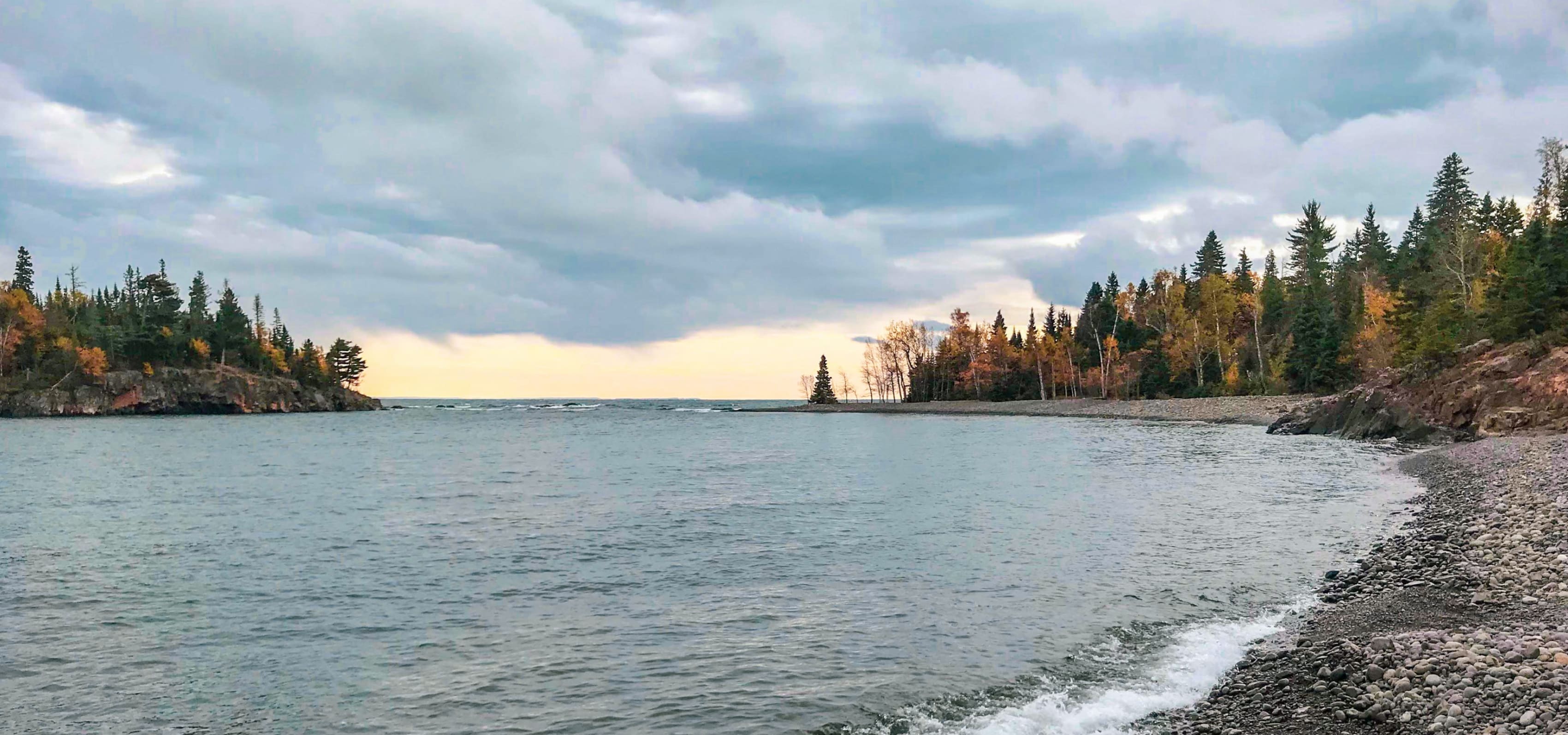 ATV trails up to Lake Superior