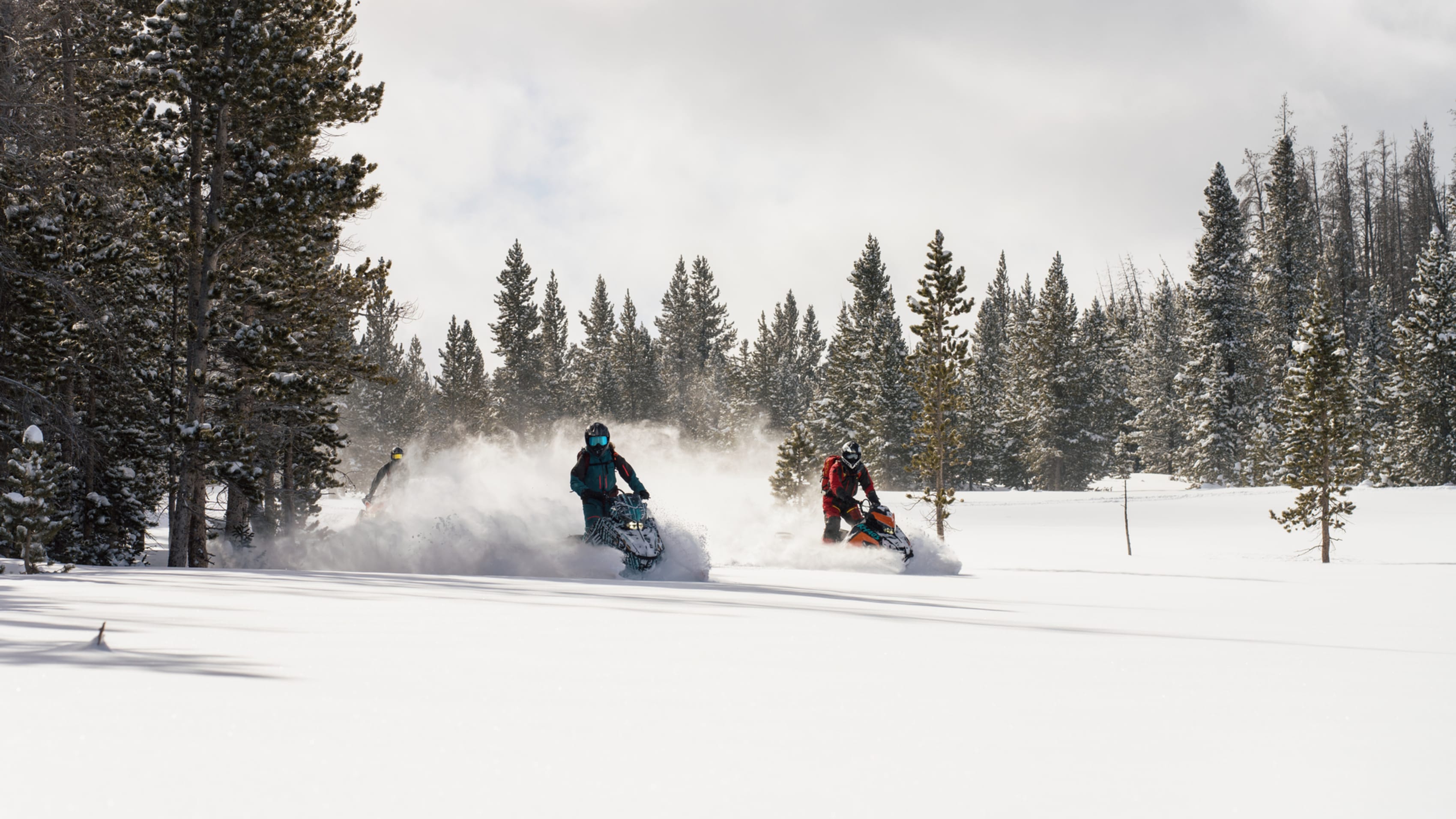 Ride to the Sky Snowmobile Tour Wyoming