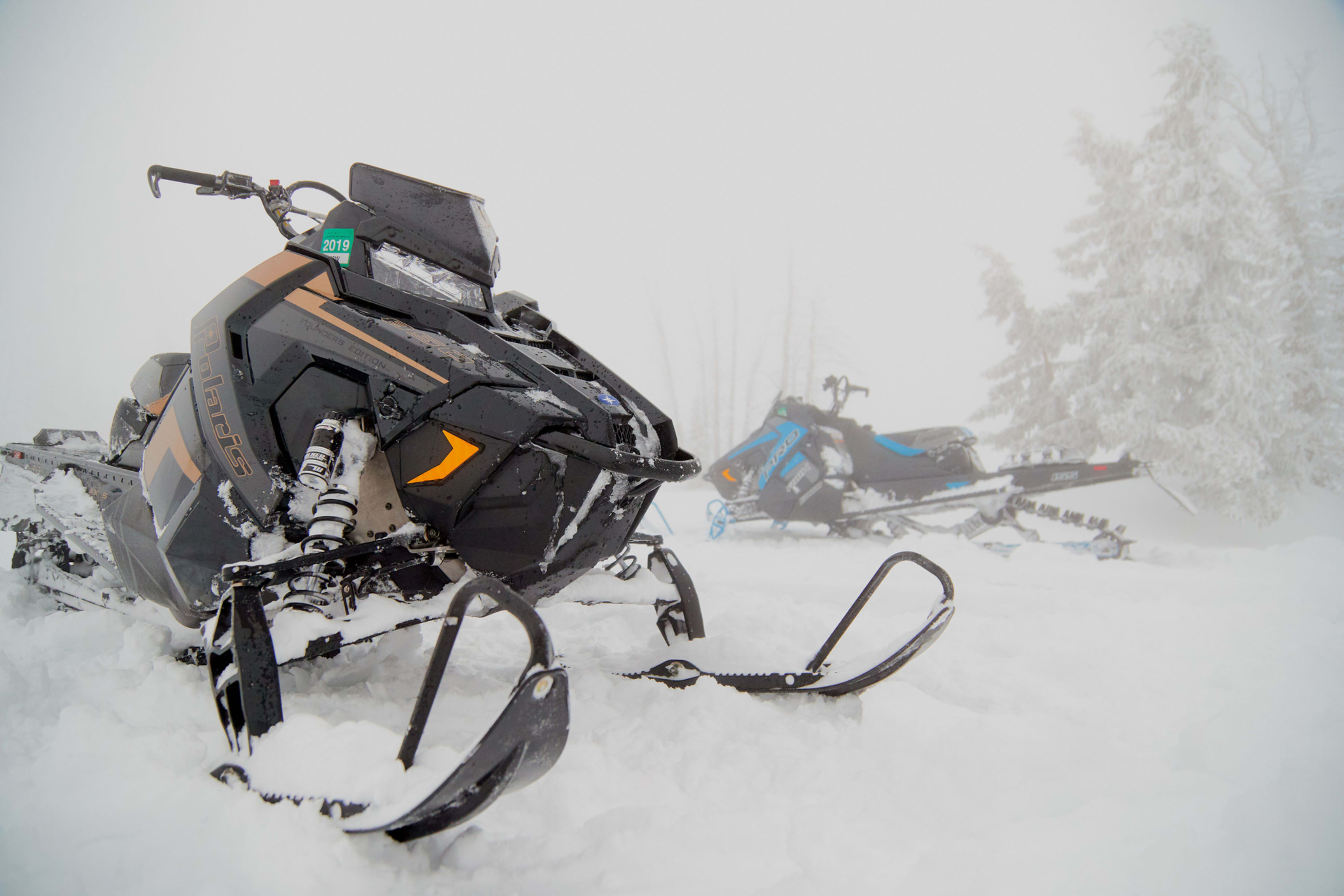 Polaris snowmobile