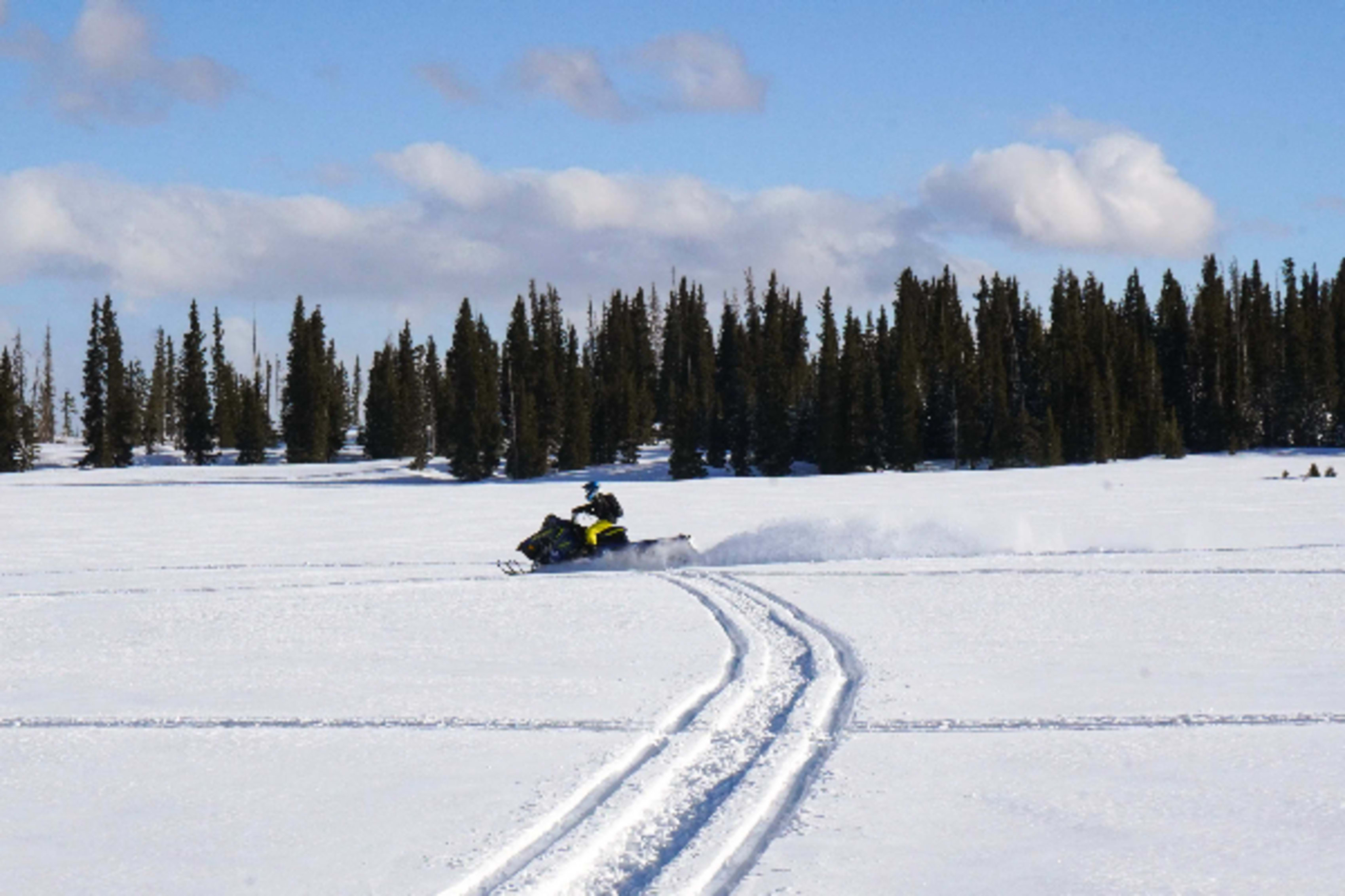 Polaris snowmobile